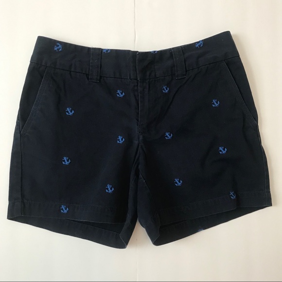 Nautical Anchor Navy Shorts - Picture 1 of 3